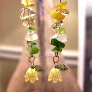 LEMON-LIME CRUSH DROP EARRINGS